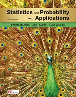 Statistics and Probability with Applications 5th Edition